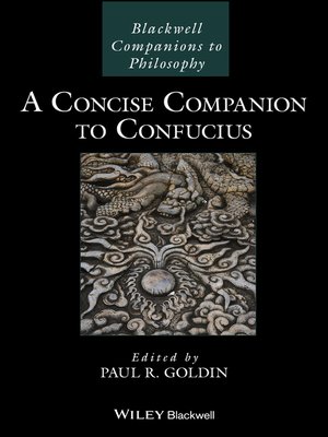 cover image of A Concise Companion to Confucius
